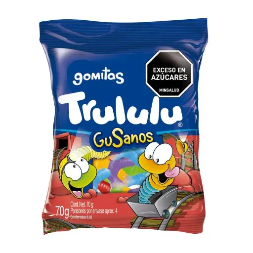 Gomitas Gusano Trululu 70g 