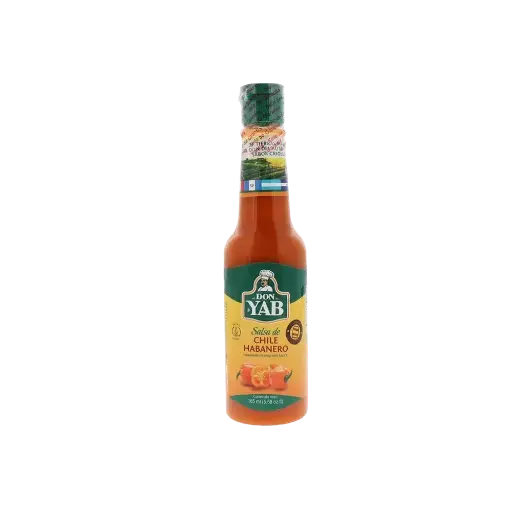 Salsa de chile Habanero 165 ml Don YAB