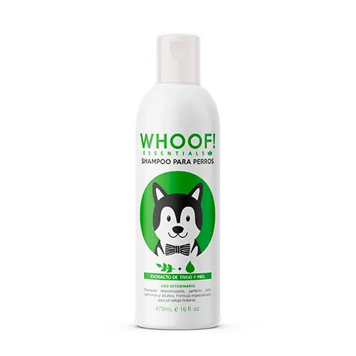 WHOOF SHAMPOO PARA PERRO 16 OZ TRIGO-MIEL