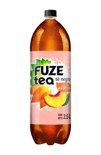 Té Fuze Tea Te Negro Limon y Durazno 2.5 L