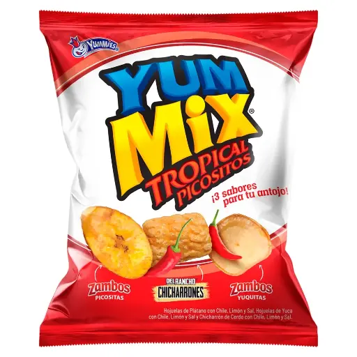Boquitas Yummix Yum Mix Tropical Picositos 31 g