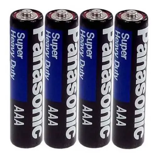 Pilas doble AAA panasonic