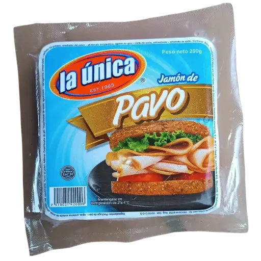 Jamon de Pavo La Unica 200 g 