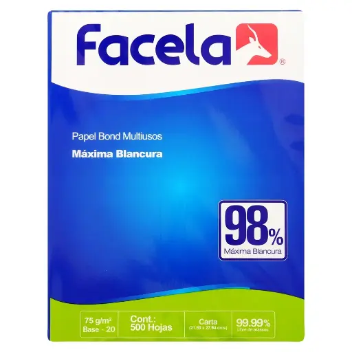 Papel bond t/c unidad 