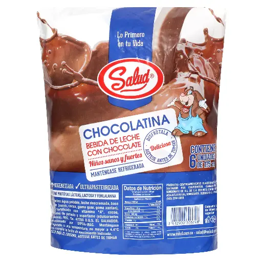 Chocolatina salud en bolsa unidad