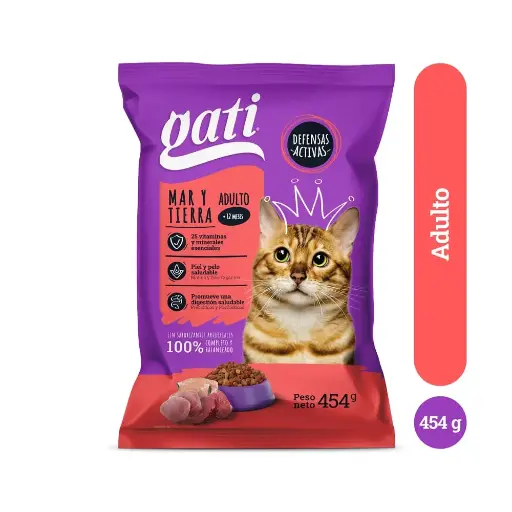 Gati comida para gato 454g 