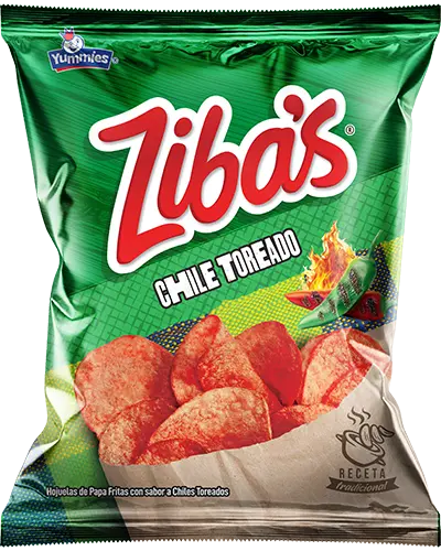 Papas Zibas Yummies Chile Toreado 26 g