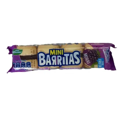 Mini Barritas Mora 104 g Marisela