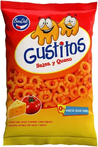 Gustito Salsa Queso Bocadeli 26g