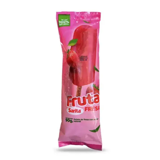 Paleta Fruta Fresa Sarita 90 g
