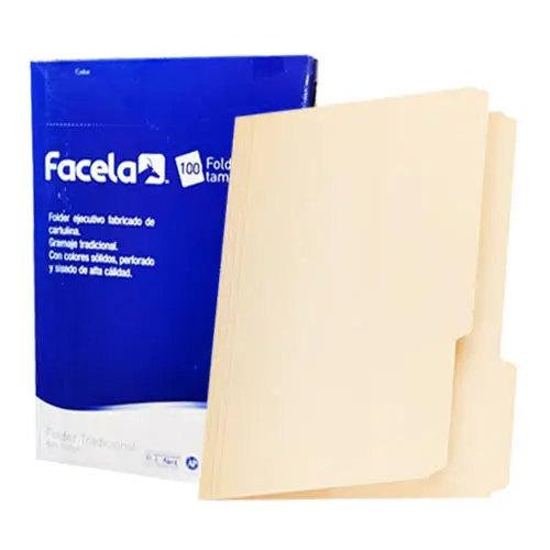Folder Manila T/C unidad