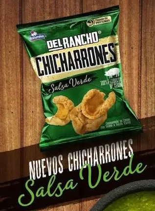Chicharron Del Rancho Salsa Verde Yummies50g