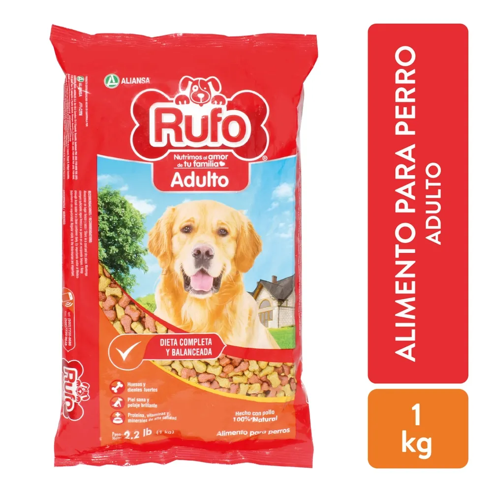 Alimento Rufo Perro Adulto - 1 kg