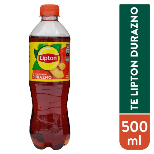 Te Frio Lipton Sabor A Durazno- 500ml
