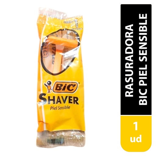 Rasuradora Bic Piel Sensible 1 Hoja