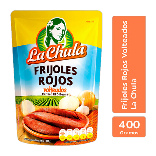 Frijol Rojo Volteado La Chula 400 g