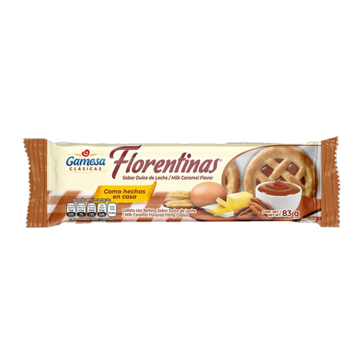 Galleta Florentinas Con Cajeta 83 g