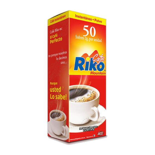 Café Instantane Riko Mountain 100 g 50Un