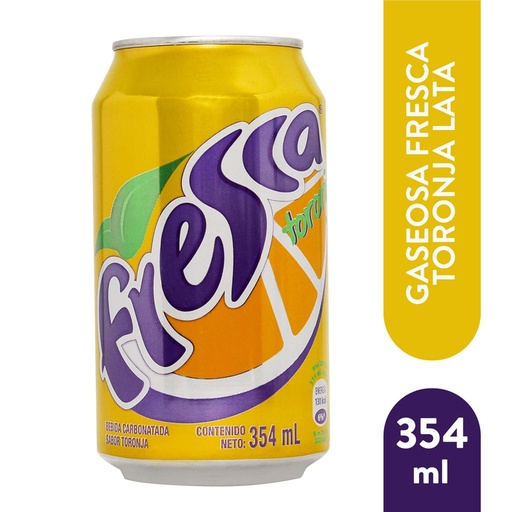 Bebida gaseosa Fresca sabor toronja lata - 354 ml