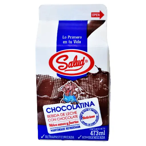 Chocolatina salud 473g carton