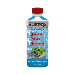 Bebida Hidratante Suerox 8 Iones Mora Azul 630 mL