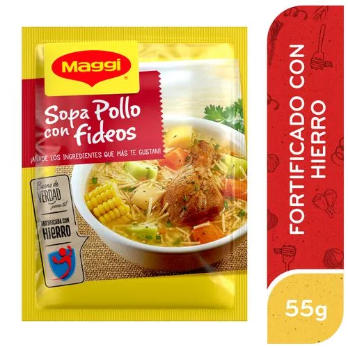 SOPA MAGGI POLLO FIDEOS 57 g