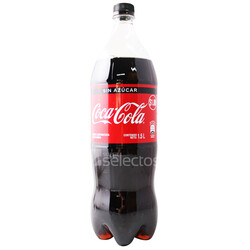 Gaseosa Coca Cola Sin Azúcar 1.5 L Pet