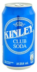 Agua Mineral Kinley Club 354 mL Lata
