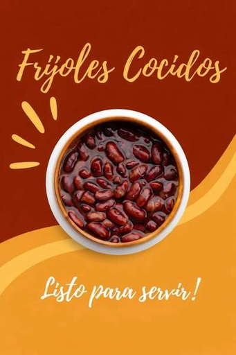Frijoles Enteros Cocidos