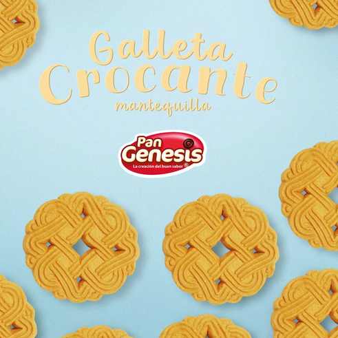 GALLETA DE MANTEQUILLA Pan Genesis
