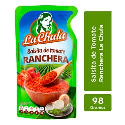 Salsa De Tomate La Chula Ranchera 98 g