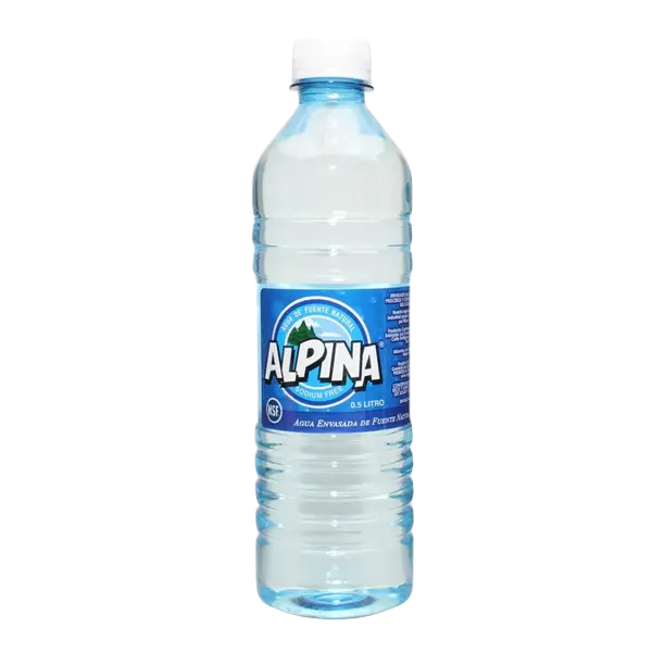 Agua Pura Alpina Clasico 600 mL
