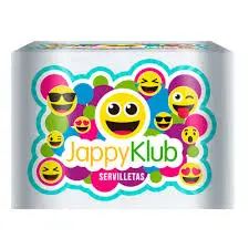 Servilletas Blanca Jappy Klub - 100 unidades