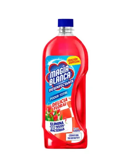 Desinfectante Magia Blanca Delicia floral 450 mL